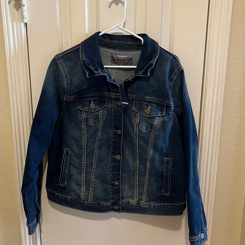 Torrid Dark Blue denim jacket